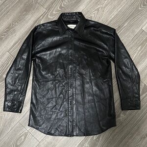 Babaton - Pelli Shirt Jacket || Black